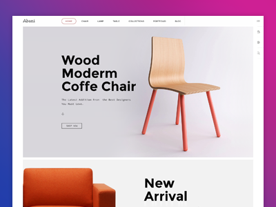 Abani Home Slide for Furniture Store abani abani furniture abani shop abani template ecommerce