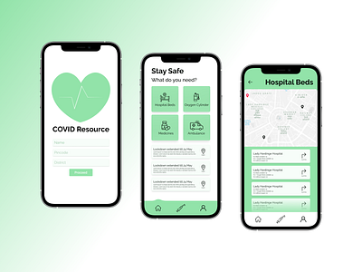 COVID Resource App