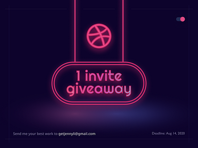 Dribbble Invite Giveaway