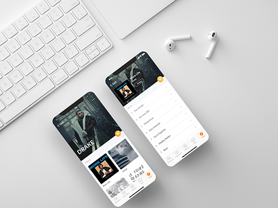 Artist Profile album app artist design interface ios mobile music profile song ui
