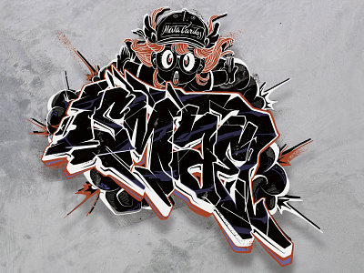 Dr Slump cartoon character color coronavirus design design art designer fanart graffiti illustraion ismasf letters matacaritas tags
