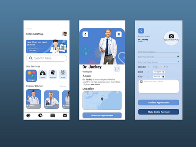 #4 Doctor App UI uiux