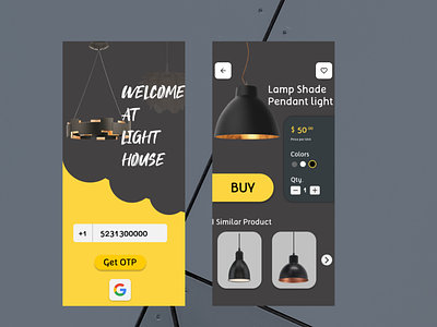 #6 Light App Design adobe xd adobe xd design application design figma figma design kirtan kirtan kalathiya light app light app ui mobile app design photoshop ui design uiuiux ux ux design xd xd design