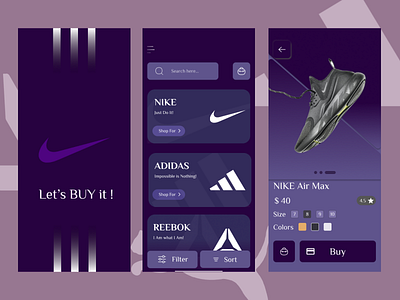 #12 Shoes App design figma figma design fihma ui kirtan kirtan kalathiya mobile app design mobile design nike app nike app ui shoes app ui uiux ux