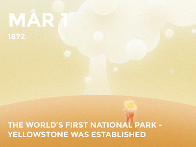 #Daily 3.1 Yellowstone bolo daily history illutration national oval park yellowstone