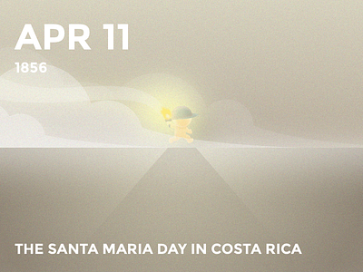#Daily Santa Maria bolo costarica cute daily fire history illustration santamaria war