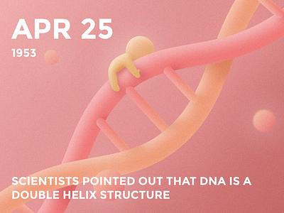 #Daily DNA bolo cute daily dna double helix history illustration pink structure