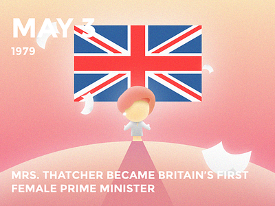 #Daily Mrs. Thatcher bolo british cute daily female history illustration