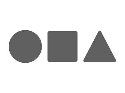 Personal logo geometric logo personal shape