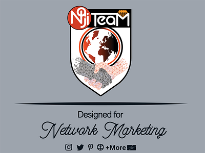 Network Marketing Logo branding design graphic design illustration iran logo motion graphics network networkmarketing typography ui vector