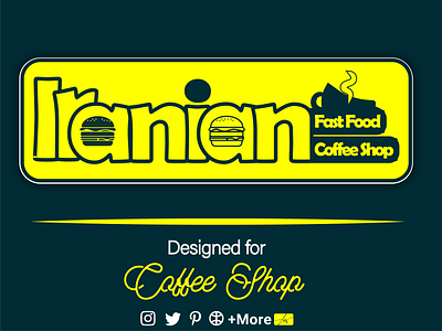 Coffee Shop (FastFood) branding cafe coffee shop design fast food food graphic design illustration iran logo typography ui ux vector