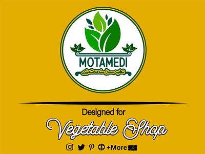 Vegetable Logo branding design graphic design illustration iran logo typography ui ux vector vegetabel