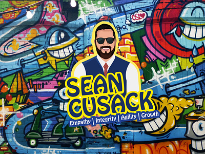 SEAN CUSACK | portrait logo