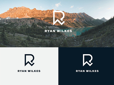 RYAN WILKES | YouTube channel logo brand branding channel logo creative logo flat logo logodesign minimal personal logo wordmark logo youtube logo