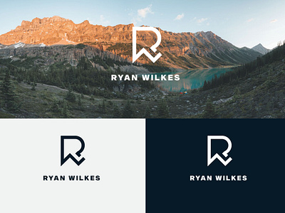 RYAN WILKES | YouTube channel logo brand branding channel logo creative logo flat logo logodesign minimal personal logo wordmark logo youtube logo