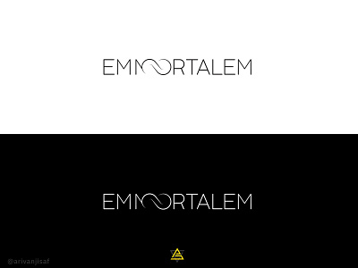 EMMORTALEM brand branding creative logo design flat illustration logo logodesign minimal
