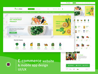 E-commerce website | UI/UX branding clean e commerce minimal simple ui user experience user interface website design