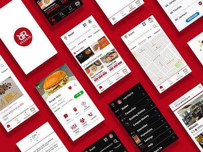 Reserva - Restaurant Reservation app design app branding design icon illustration logo typography ui ux vector