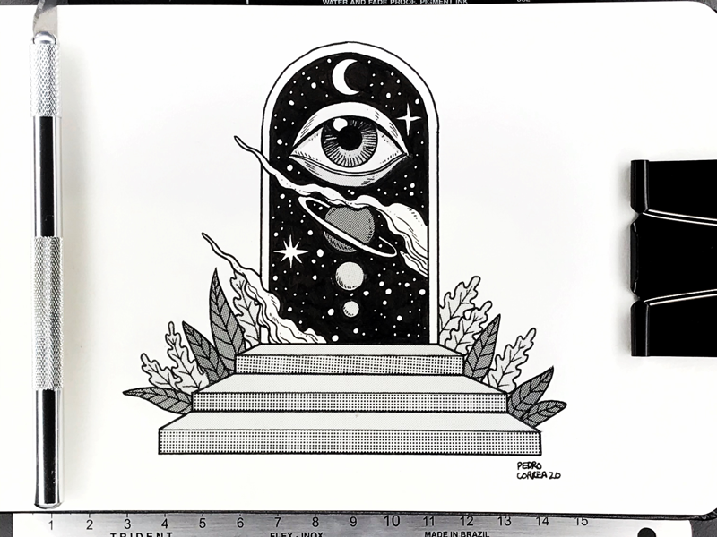 Inktober 2020 day 25 by Pedro Correa on Dribbble