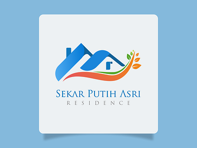 Logo Design : Sekar Putih Asri Residence branding company logo graphic design housing logo residence