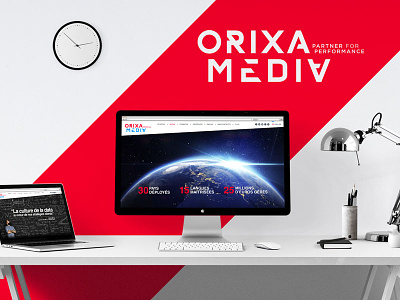 Orixa Media - Partner for performance design identité logotype media orixa seo website