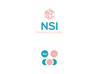 Logo design for 'NSI' design icon illustration logo minimal