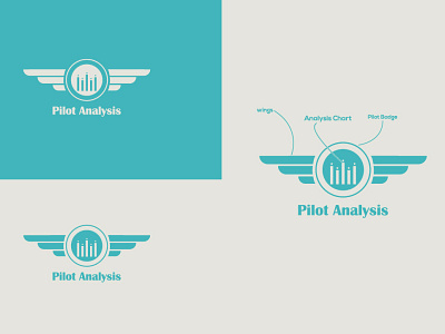 Logo Design for Pilot Analysis branding design icon logo minimal