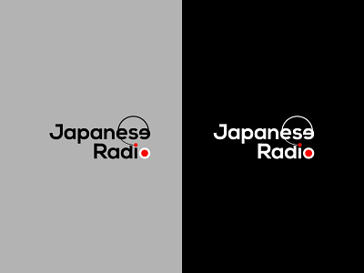 Logo Design for 'Japanese Radio' branding design icon logo minimal vector