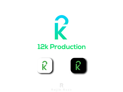 Logo Design for ' 12k Production' design icon logo minimal