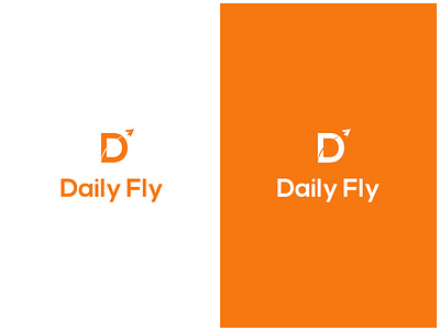 Logo Design for Daily fly design logo minimal