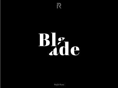 Blade logo Design design logo minimal