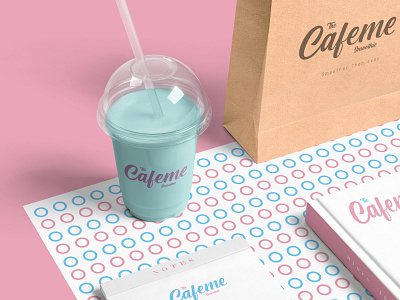 Branding guide for a Cafe or a smoothie brand. branding design logo minimal typography