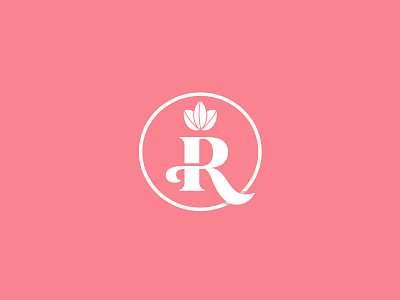 R letter logo branding design icon illustration logo minimal typography