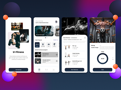 UI Design - U-Fitness Apps