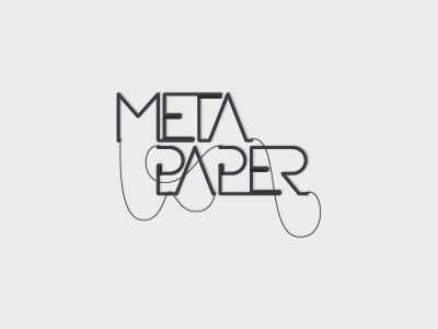 meta paper electric logotype meta neon paper
