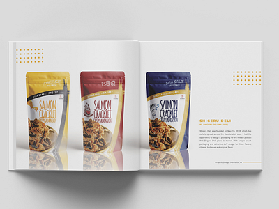 Portfolio - Crispy Salmon Skin by Shigeru Deli packaging design