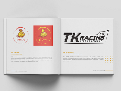 Portfolio - Ci Omay & TK Racing logo design branding design graphic design illustration logo marketing portfolio vector