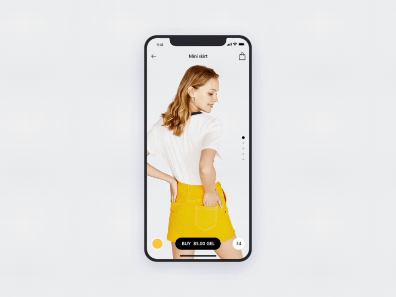 Fashion Product Page