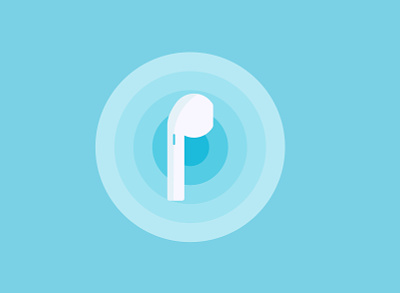 Audion - Music Player blue color logo logo logo design music app logo