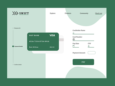 Daily UI Challenge 2- Credit card form