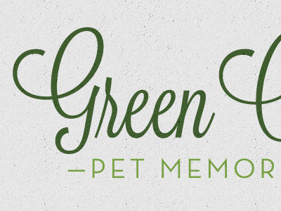 Green Oak logo green lavanderia neutra texture