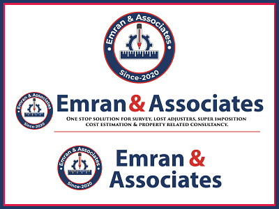 Emran Associates Logo branding design icon illustration logo pad vector