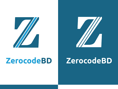 Zerocodebd Logo and Icon branding design icon illustration logo typography vector z icon z logo zerocodebd