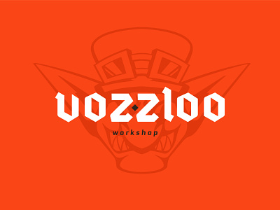 Vozzloo Workshop logo logotype print runes workshop