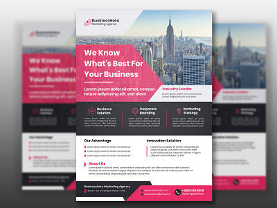 Corporate Business Flyer Design template