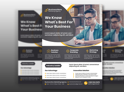 Creative Corporate Business Flyer Design template advertisement advertising agency branding brochure business business brochure business flyer clubflyer corporate corporate brochure corporate business flyer corporate flyer creative design flyer flyers illustration logo ui vector