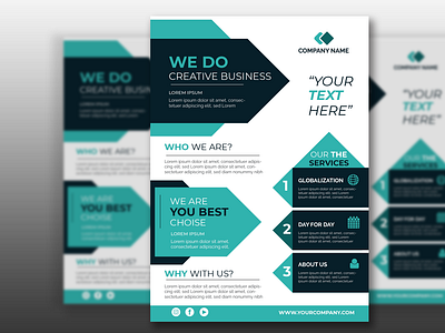 Creative Business Flyer Design Template