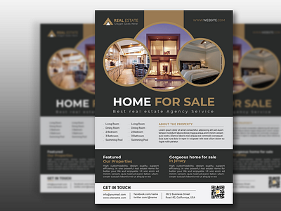 Corporate Real Estate Flyer Design