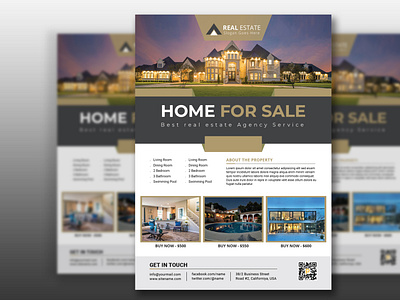 Corporate Real Estate Flyer Design