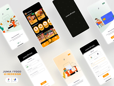 FOOD APP UI REDESIGN